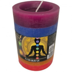 Vela de los 7 Chakras