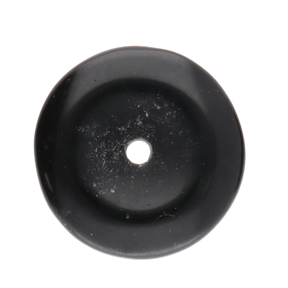 Donut Mediano de Obsidiana Negra