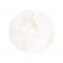 Donut Mediano de Cuarzo Blanco