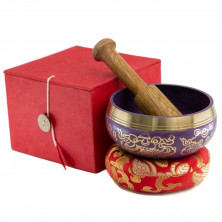 Set de Cuencos Tibetanos Mandala Morada