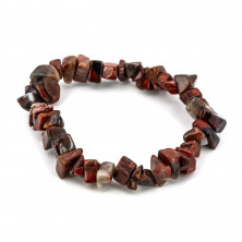 Pulsera Chips Jaspe Sardo
