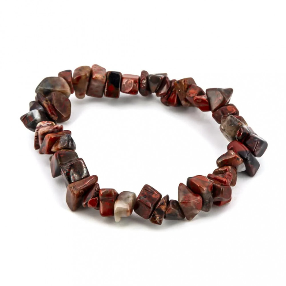 Pulsera Chips Jaspe Sardo