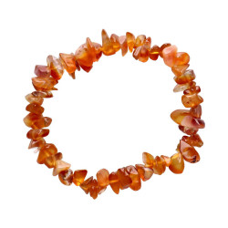 Pulsera chips Carneola