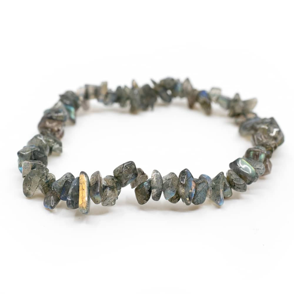 Pulsera chips labradorita