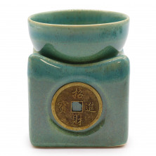 Quemador Moneda de la Suerte Jade