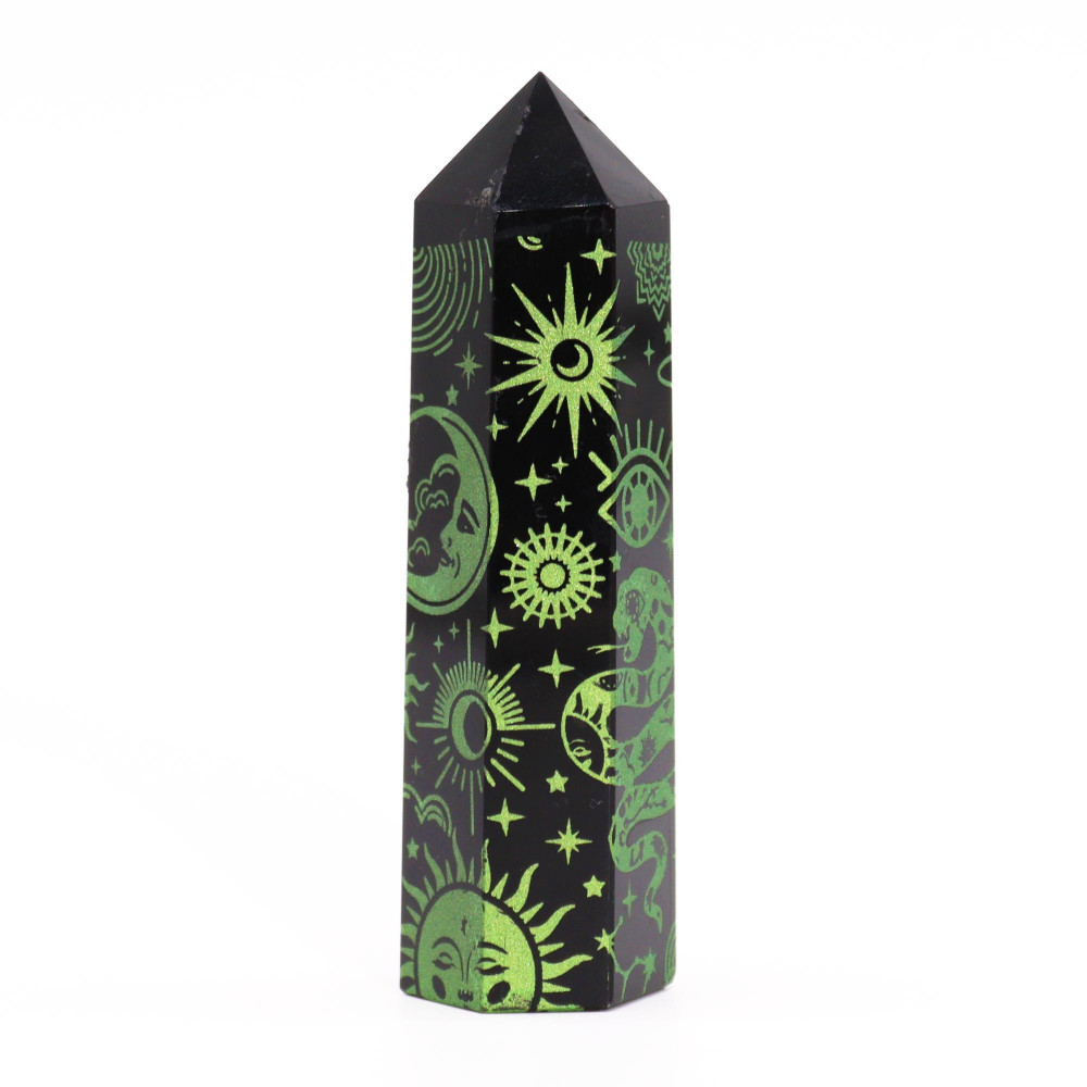 Punta de Obsidiana - Mystic Verde Bosque