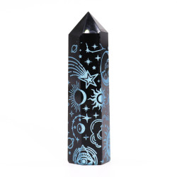 Punta de Obsidiana - Mystic Azul Cielo