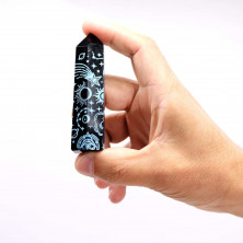 Punta de Obsidiana - Mystic Azul Cielo